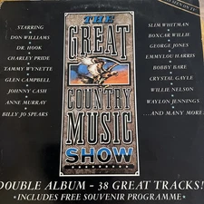The Great Country Music Show - LP/Album/Vinyl/Record with souvenir programme