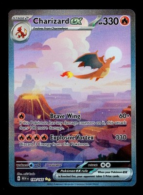 2023 ポケモンカード Charizard-EX 特別イラストレア 英語版 Charizard ex Special Illustration Rare SV: Scarlet & Violet 151