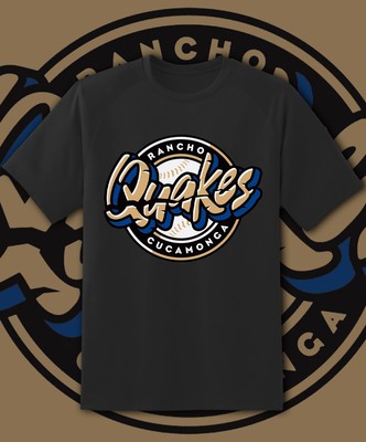 Rancho Cucamonga Quakes Milb Team Logo T Shirt Youth M - Adult 6XL Fast Ship!