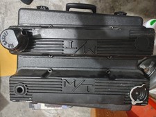 Vintage Rare Mickey Thompson Valve Covers Mt Great Condition Sbc Small Chevy