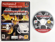 Midnight Club 3: DUB Edition REMIX (Sony PlayStation 2 PS2, 2006) *Disc & Box*