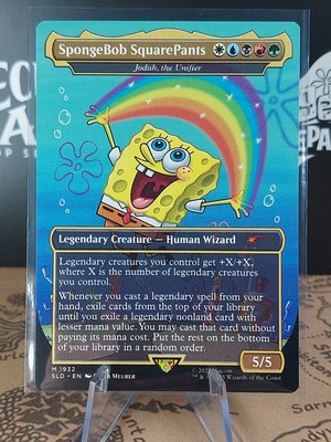 SpongeBob SquarePants 1932 Non-Foil Secret Lair SpongeBob Legends of Bikini MTG