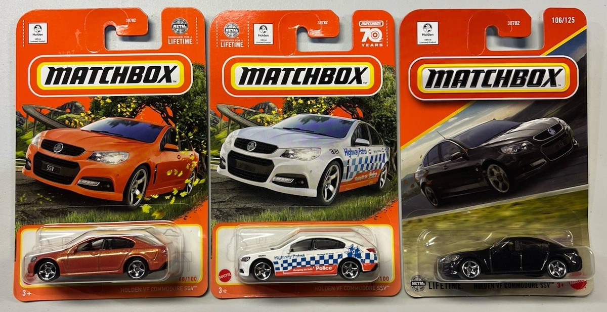希少　海外　Matchbox Specials  ミニカー NEW 2025 Matchbox HOLDEN VF COMMODORE SSV Highway Patrol