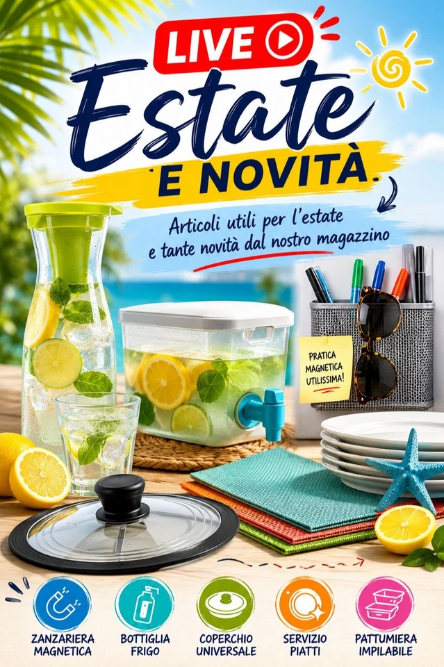 Live eBay: Articoli per L'estate E Occasioni Dal Nostro Magazzino