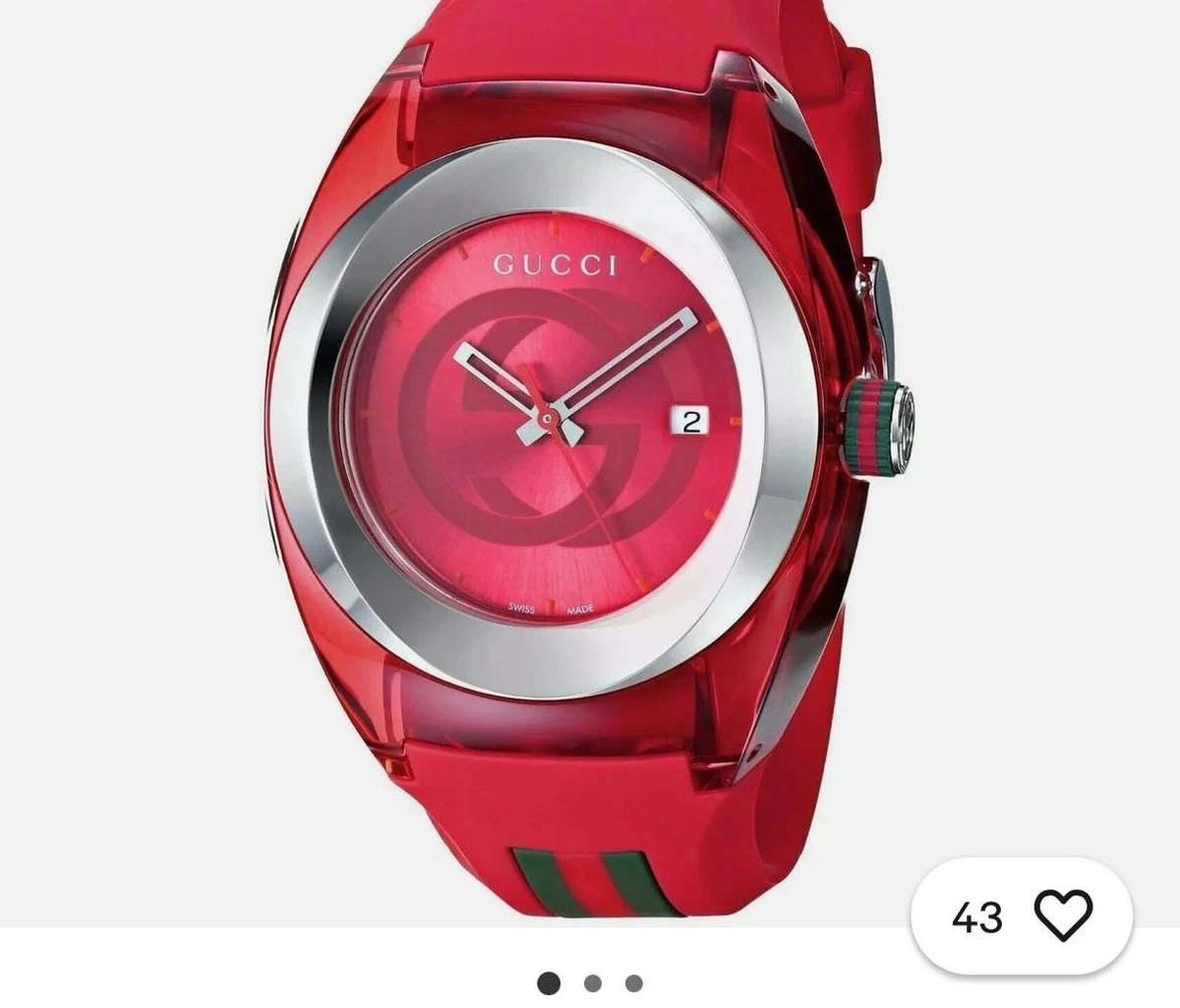 Gucci 50 m (5 ATM) Water Resistance Wristwatches for sale | eBay