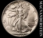 1940 Silver Walking Liberty Half Dollar - Scarce  Uncirculated  Lustrous  #L4892