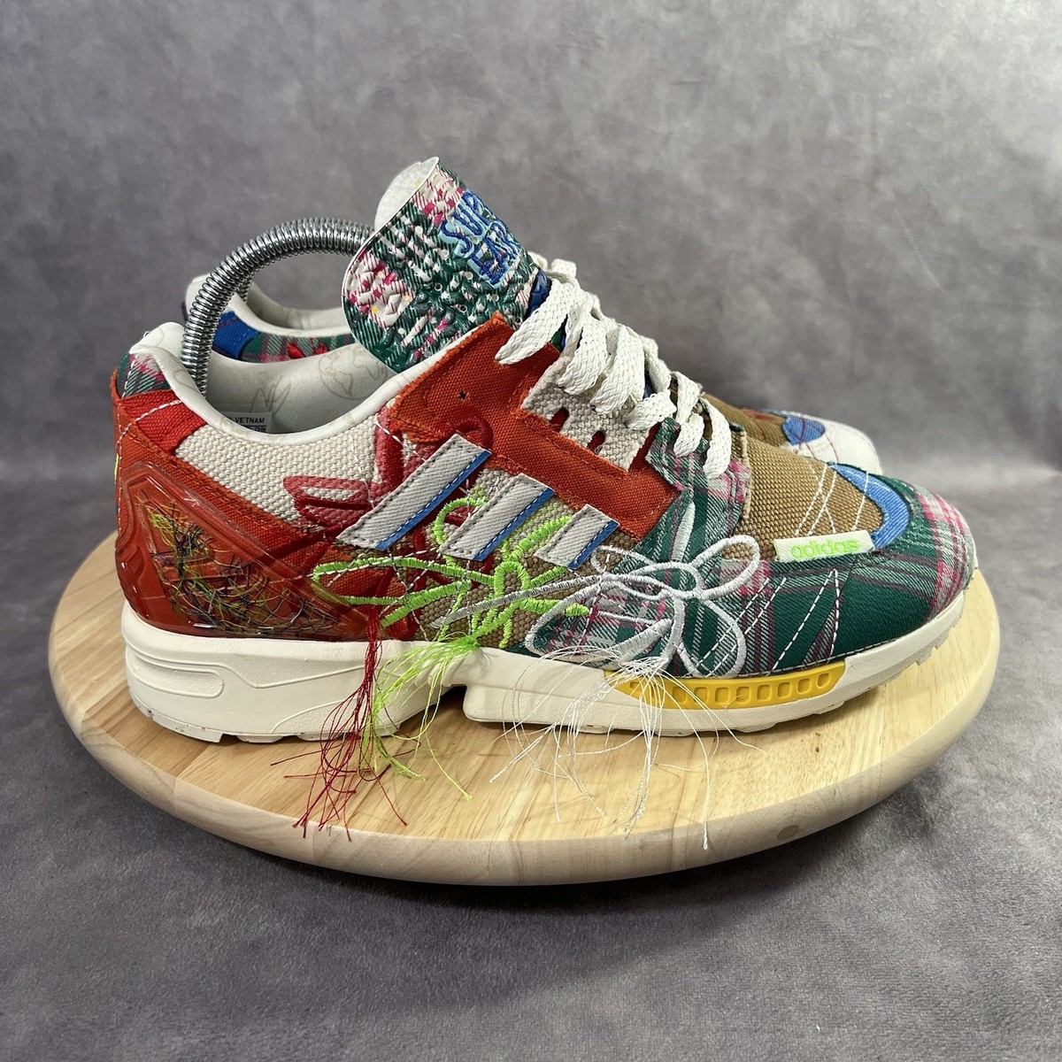 ナイキ Adidas Sean Wotherspoon ZX 80000 Men's 9 Patchwork Sneakers