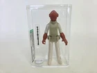 Vintage Kenner Star Wars 1982 AFA 85 Admiral Ackbar TW Dark Beige Torso NICE