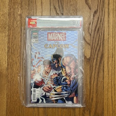KITH MARVEL VS. CAPCOM (KITH) #1 SEPTEMBER 2025 BLUE WOLVERINE VS. RYU 9.6 PSA