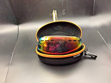 Hard Shell Ski Snowboard Zipper Goggles Case Plus Goggles