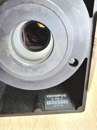 OLYMPUS U-TBI-2 BINOCULAR TILTING HEAD VIEWER BX SERIES w/ 2 EYEPIECES FREE SHIP - Afbeelding 6 van 13
