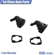 For Ford Focus 2008-2011 Set of 2 Windshield Wiper Washers Jet Nozzles