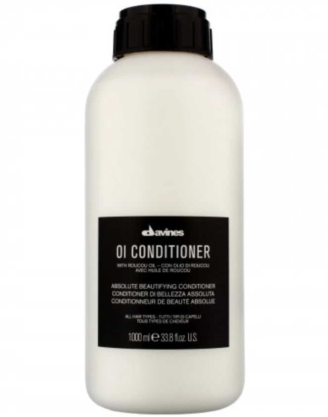 Acondicionador Davines OI Acondicionador para belleza absoluta del cabello 1000 ml | 33,8 Fl.oz Foto 2 de 2