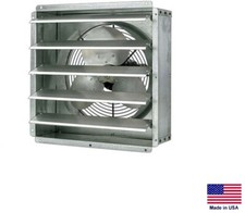 EXHAUST FAN Commercial - Direct Drive - 20" - 1/4 Hp - 115V - 1 Spd - 3,200 CFM