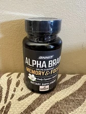 Onnit Alpha Brain Memory Focus 14 Capsules Fast SHIPPING! 05/2026