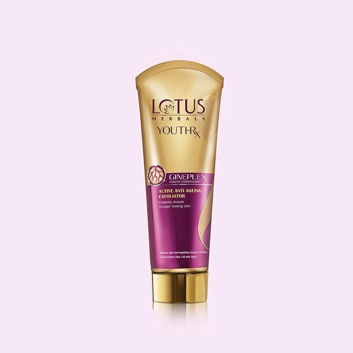 Lotus Herbals YouthRx Anti Ageing Exfoliator, Boosts radiance firmer skin 100gm