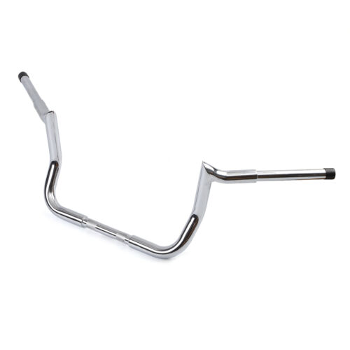 For 1986- UP Harley Street Electra Glide Meathook Bars Handlebar Chrome 10" - Picture 19 of 20