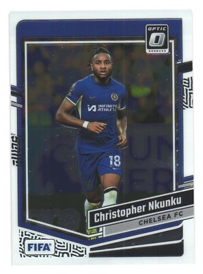 2023-24 Panini FIFA Donruss Soccer Chelsea FC OPTIC Christopher Nkunku