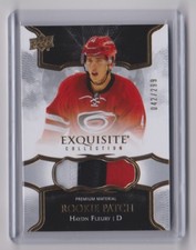 17-18 2017-18 Exquisite Collection Rookie Patches #RPHF Haydn Fleury 042/299