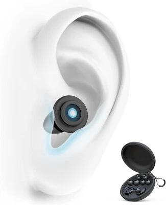 FUNSOUND Ear Plugs for Sleeping Noise Cancelling Soft Silicone Earplugs Sound Reduction