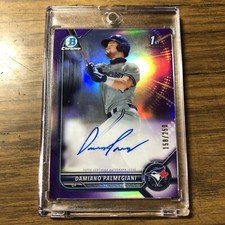 Damiano Palmegiani Purple Auto /250 1st Prospect Blue Jays 2022 Bowman Chrome