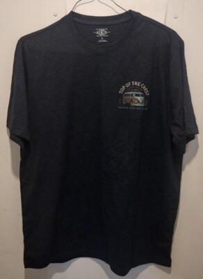 GH Bass & Co. Top Of The Crest Summit Bound Minibus T-Shirt Size L 