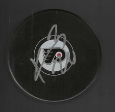 Kieffer Bellows Signed Philadelphia Flyers Puck