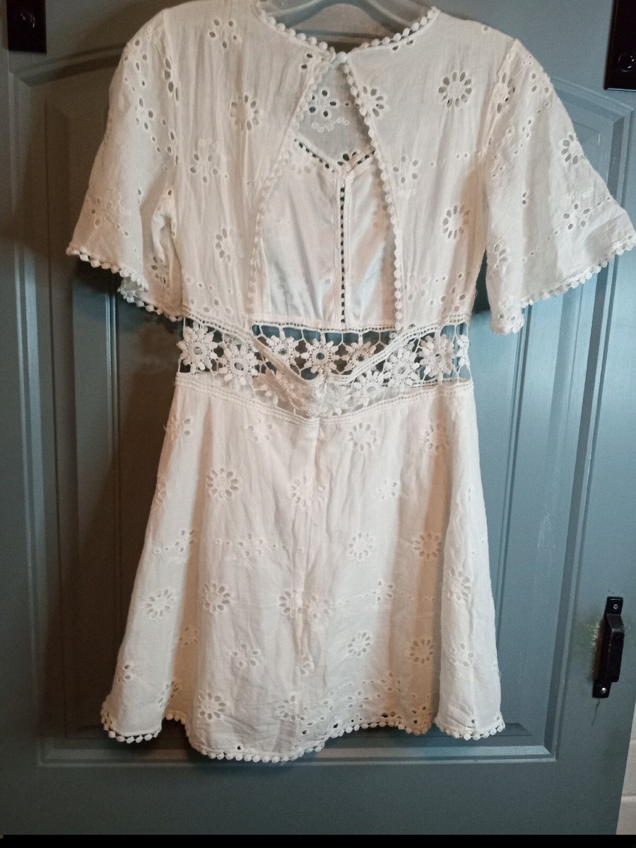 open lace back dress Floral Square Neck Puff Sleeve Pleated Flared Midi Dress – Charming Charlie