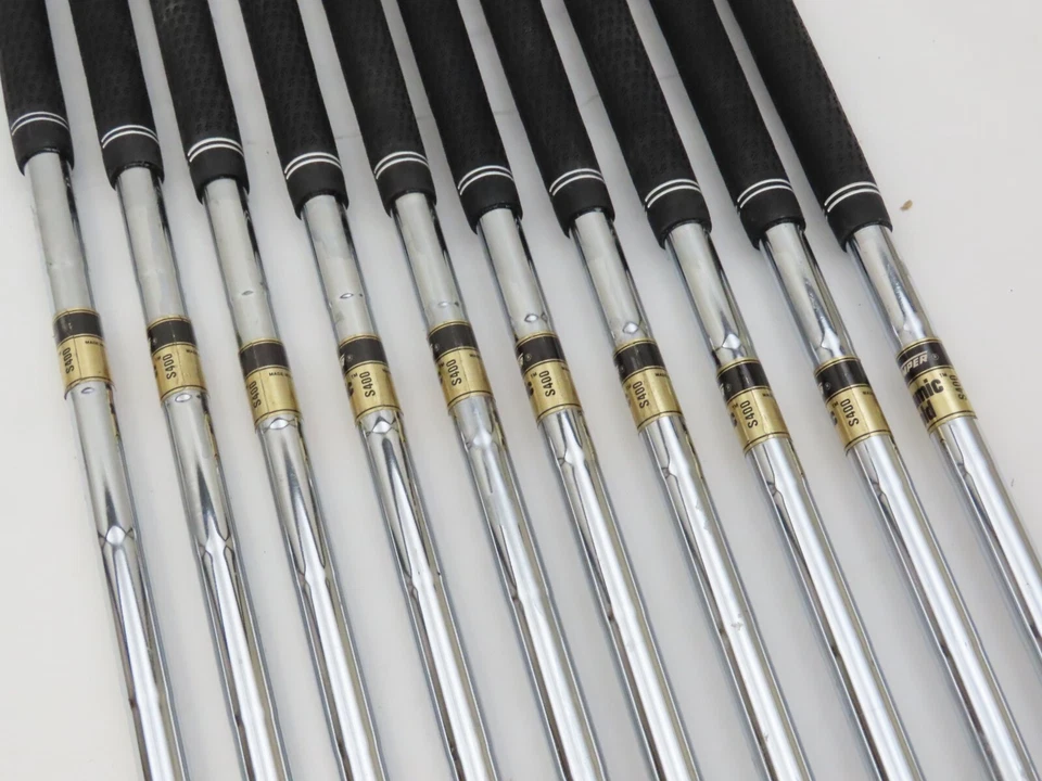 Original MacGregor Jack Nicklaus JNP Short Blade Forged Iron Set 1-PW S400 Stiff - Image 4 of 4