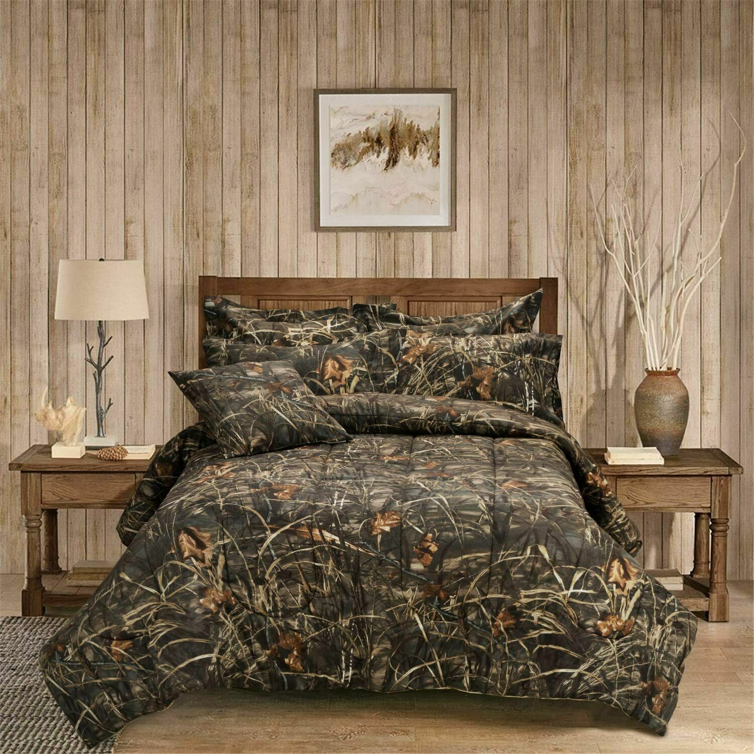 Realtree Max 4 Comforter Set 3-PC Camo 