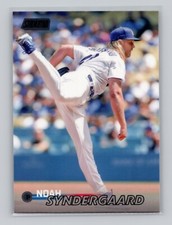 2023 Topps Stadium Club #17 Noah Syndergaard Black Foil Los Angeles Dodgers