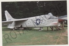 2 Prints of US Navy Chance Vought F8K Crusaders at Hartford and USS Yorktown