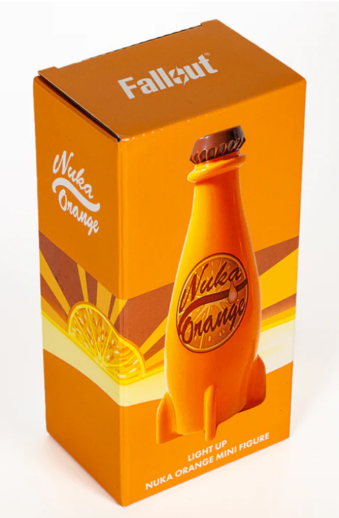 ライトアップ ヌカ・コーラ ミニフィギュア Fallout フォールアウト 🚀 Official Fallout Light Up Nuka Orange Mini Figure Statue | eBay