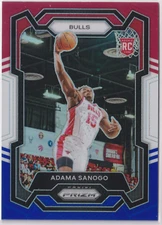 Adama Sanogo 2023-24 Panini Prizm Red White & Blue Prizm Rookie #286