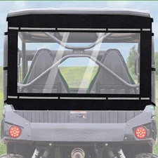 For KAWASAKI TERYX 4 800 2013-2023  Back Window Soft Rear Windshield Dust Panel