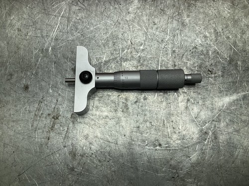 Mitutoyo 0-4" Depth Micrometer Machinist - Picture 4 of 7