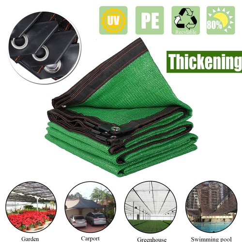 Anti-UV Sun Shade Net Awnings Shelter Garden Patio Pool Sunblock Shade Sail 2x2M - Picture 2 of 7