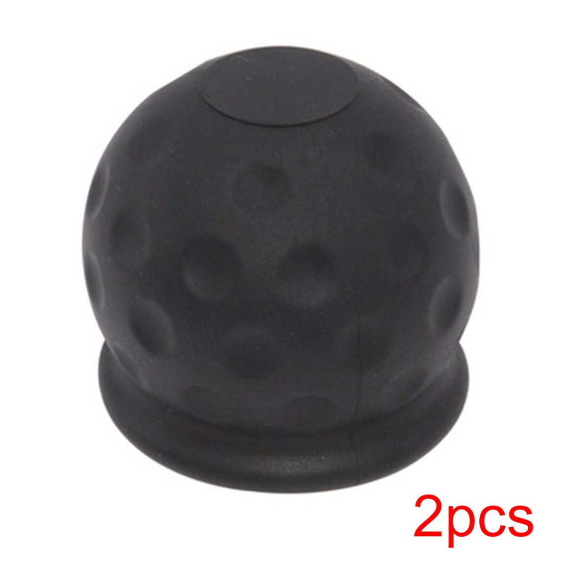 2x 50MM Tow Bar Ball Cover Caps Car Towing Hitch Caravan Trailer ...