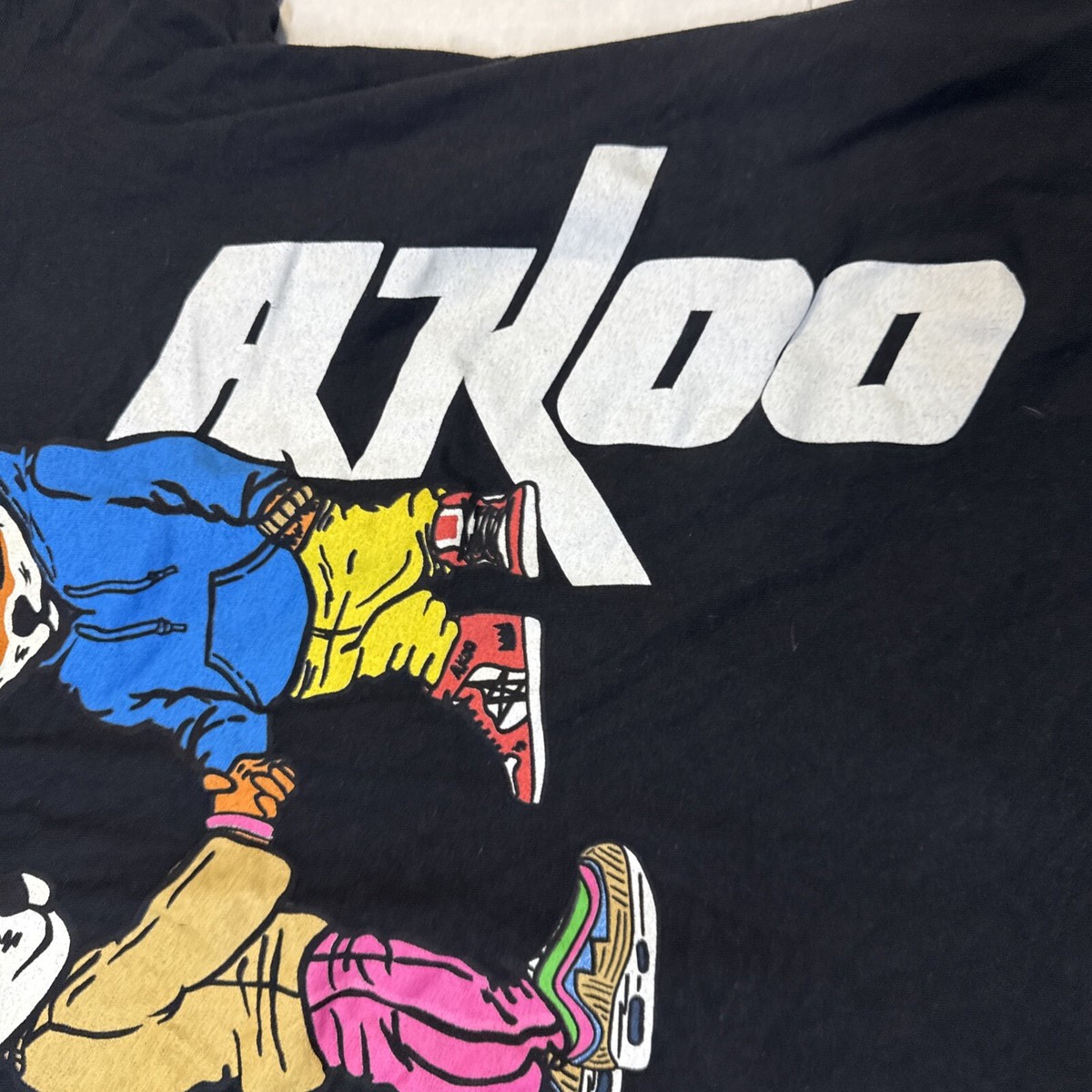 Akoo Black T-shirt Fox Handshake XL View 2