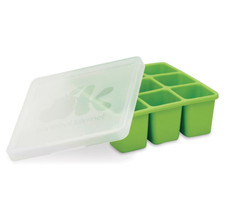 Nuk Flexible Freezer Tray  Lid Green