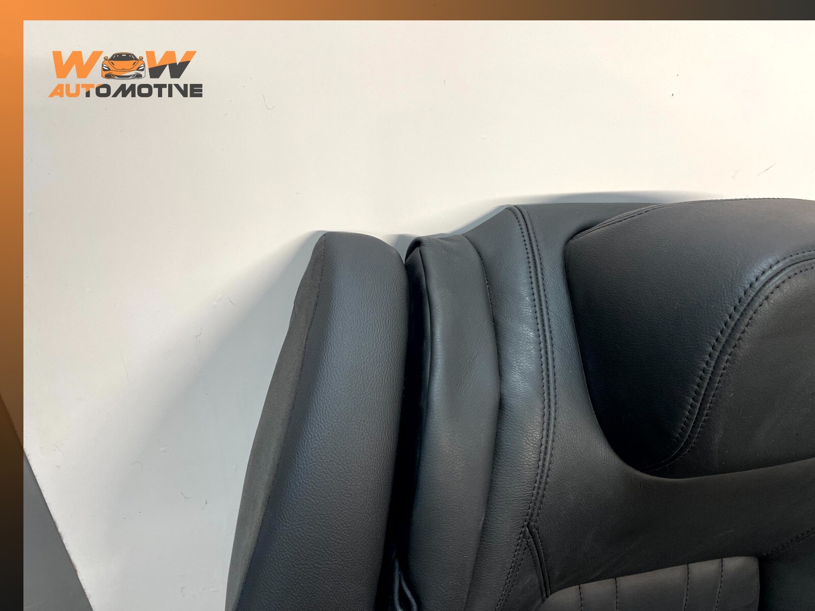 14-17 MASERATI GHIBLI REAR SECOND 2nd ROW SEAT ASSEMBLY BLACK OEM