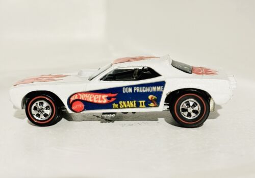 Vintage Hot Wheels Redline 1971 Snake II Funny Car Nice