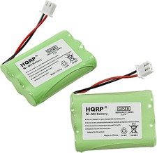 Two HQRP Battery for Tri-tronics 1038100 1107000 CM-TR103 Dog Collar Receiver