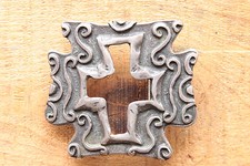 Vintage Cross Design Belt Buckle