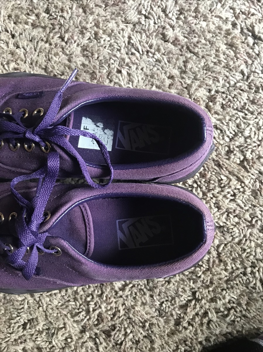 Vans Classic 721278 Unisex Purple Sneaker Shoes Size US M 5.5 / W