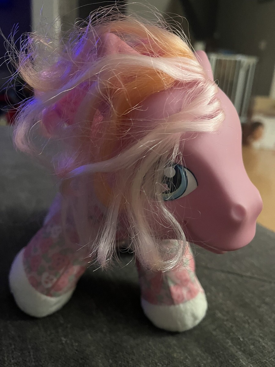 My Little Pony Plush Pony Pink Rose Blossom 2003 Hasbro W