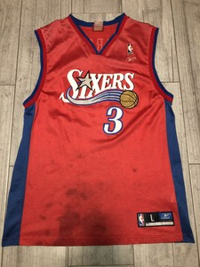 sixers jersey red