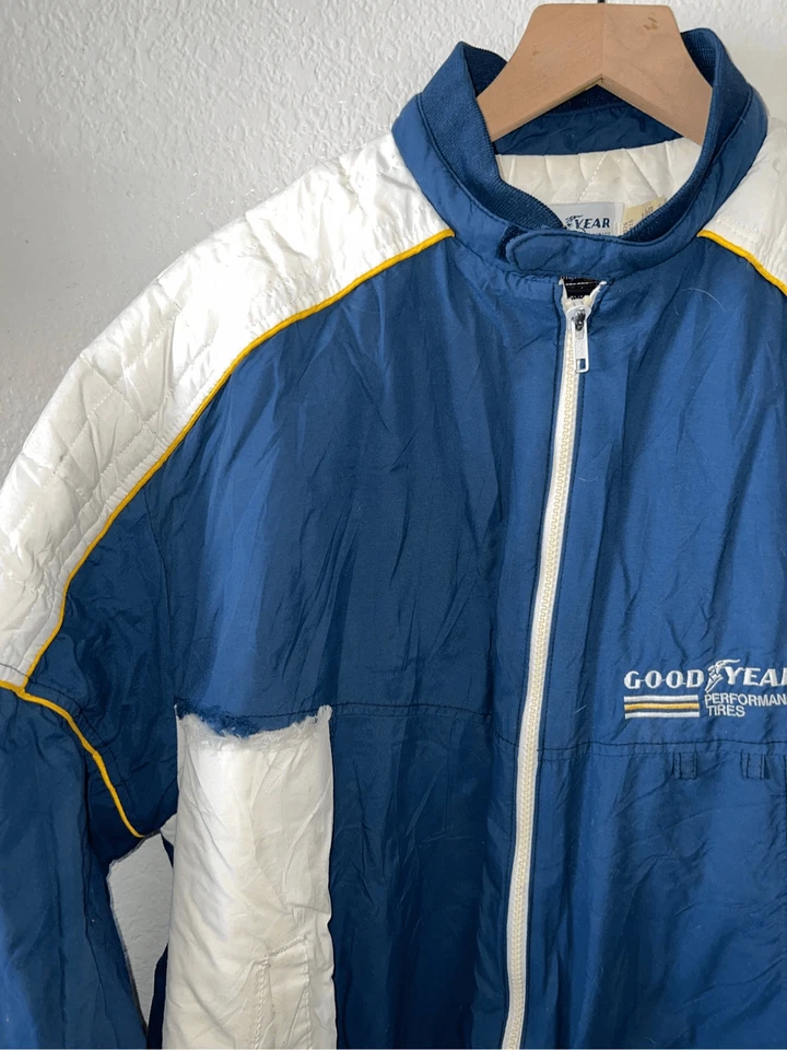 Vintage Good Year Insulated Down Jacket - Image 2 of 4