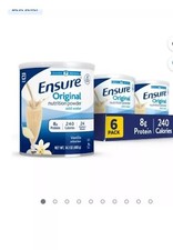 Ensure Original Vanilla Powder Nutrition 14 ....