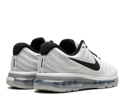 Nike Air Max 2017 Shoes White Black Gray 849559-100 Men's Size 14